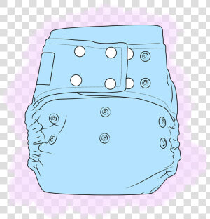 Cloth Diaper With Pins Clipart  HD Png Download