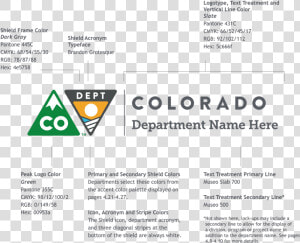 Department Logo Colors typefaces   Colorado Department Of Education  HD Png Download