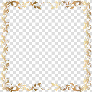 Vector Border Frames Png Image Download   Transparent Background Gold Certificate Border  Png Download