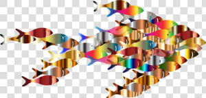 Chromatic Colorful Fish Fractal Icons Png   Fractal Fishes  Transparent Png