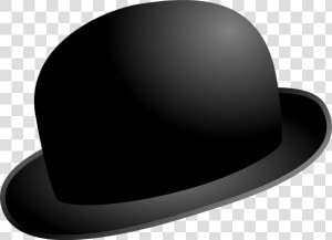 Charlie Chaplin Png Image   Black Bowler Hat Cartoon  Transparent Png