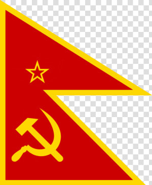 Redesignsflag Of The Ussr A La Nepal   Flag Of The Soviet Union  HD Png Download