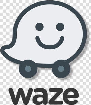 Waze Logo Black And White  HD Png Download