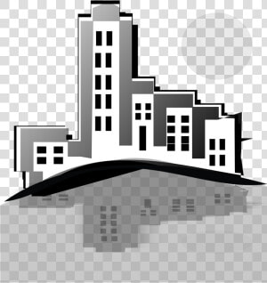 Buildings Free Stock Photo   Building Background Png Black And White  Transparent Png