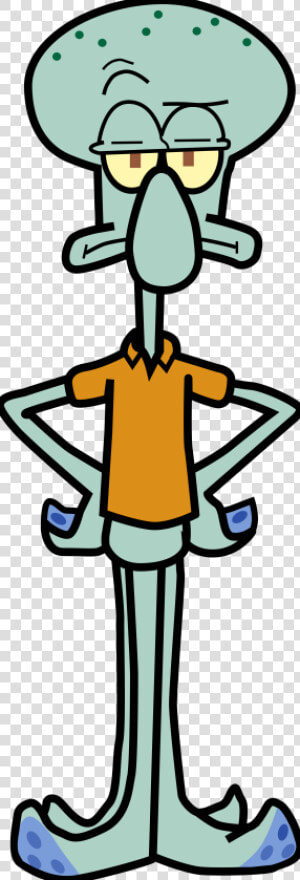 Spongebob Squarepants Squidward   Squidward Clipart  HD Png Download