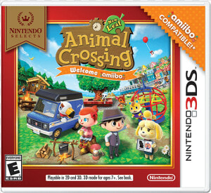 Animal Crossing New Leaf Welcome Amiibo Box  HD Png Download