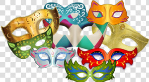 Mardi Carnival Poster Masque Gras Mask Clipart   Mask  HD Png Download