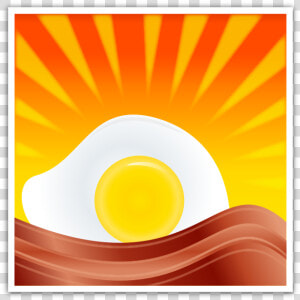 Sunrise Breakfast Emoji   Art  HD Png Download