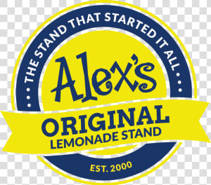 Alex S Original Lemonade Stand Logo   Alex  39 s Lemonade Stand  HD Png Download