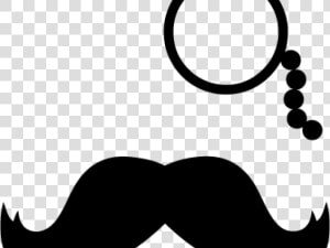 Moustache Clipart Monocle  HD Png Download