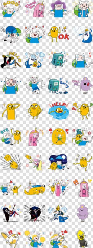 Adventure Time Line Sticker Gif  amp  Png Pack   Adventure Time Line Stickers  Transparent Png