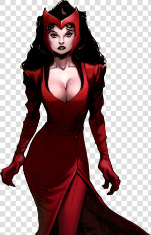 42245   Scarlet Witch Comic Outfit  HD Png Download