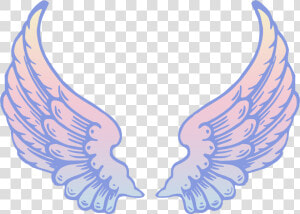 Baby Girl Angel Wings In Heaven Clipart   Angel Wings Cartoon Transparent  HD Png Download