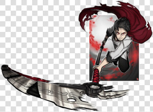 Rwby Action Shot   Qrow Branwen Fan Art  HD Png Download