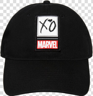  05 xo Marvel Logo Sports Cap Shot 1 Https   Baseball Cap  HD Png Download