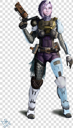 Destiny Titan Png Download Image   Art Destiny Female Titan  Transparent Png