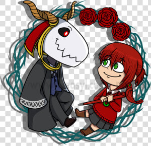 Tamb  Chise And Elias   Png Download   Cartoon  Transparent Png