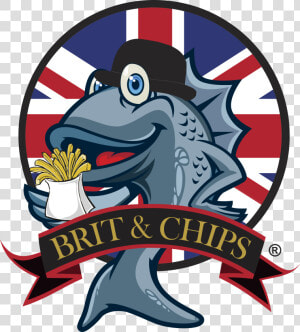 Brit  amp  Chips Logo   Brit And Chips  HD Png Download