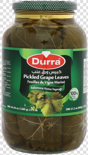 Durra Grape Leaves In Brine 1260g   Durra  HD Png Download