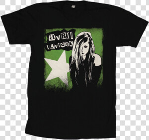 Avril Lavigne Black Star Tour T Shirt  HD Png Download