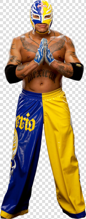 Rey Mysterio Blue And Yellow  HD Png Download