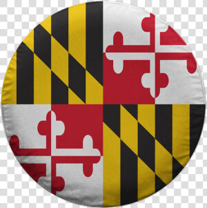 Maryland Flag   Tire Cover   Maryland Crab Jeep Tire Cover  HD Png Download