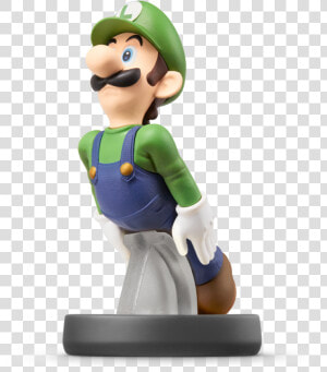 Waluigi Amiibo Png   Super Smash Bros Luigi Amiibo  Transparent Png