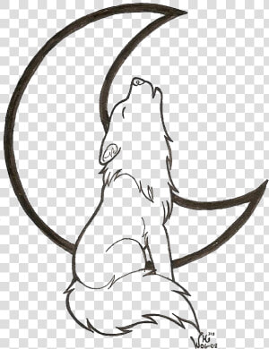 Wolves Transparent Artwork   Cute Baby Wolf Drawing  HD Png Download