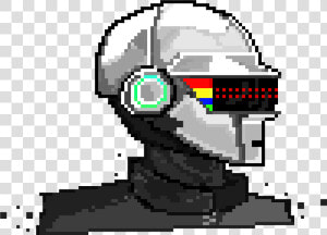 Daft Punk Pixel Art  HD Png Download