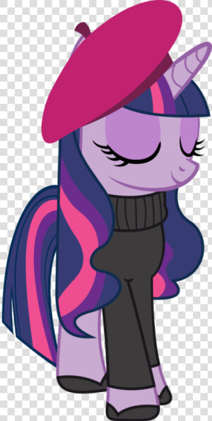 Alternate Hairstyle  Beatnik  Beret  Clothes  Safe    My Little Pony Rarity Dress  HD Png Download