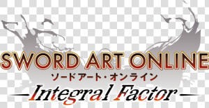 Sword Art Online Logo Download   Sword Art Online Integral Factor Logo  HD Png Download