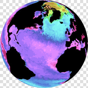 Msm Phglobe   Globe   Ocean Currents Gif Animated  HD Png Download