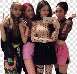  blackpink  rosé  lisa  jisoo  jennie  chaeyoung  lalisamanoban   Lisa Ddu Du Ddu Du Outfits  HD Png Download