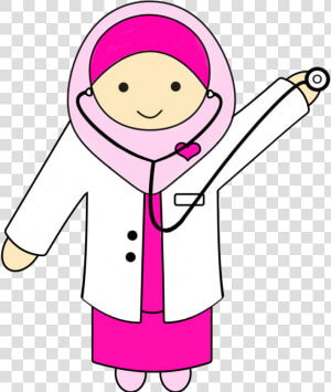 Doktor Perempuan Kartun  HD Png Download