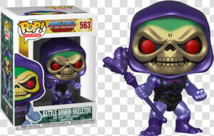 Funko Pop Vinyl Figure Masters Of The Universe   Battle Armor Skeletor Pop Metallic  HD Png Download