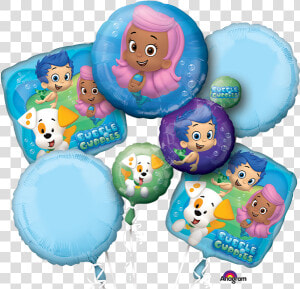 Bubble Guppies Birthday Party Supplies Party Supplies   Bubble Guppies Balloons  HD Png Download