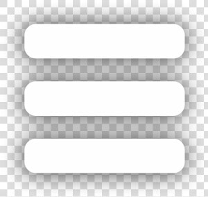 Menu Bar Icon White Clipart   Png Download   3 Bar Menu Png  Transparent Png