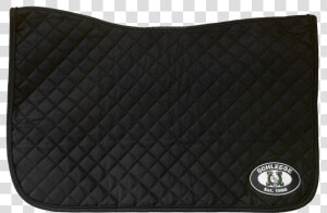 Western Saddle Pad With Schleese Logo   Western Saddle Pad Black  HD Png Download