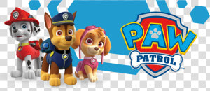 Paw Patrol Wallpaper Png   Paw Patrol Chase Marshall Skye  Transparent Png