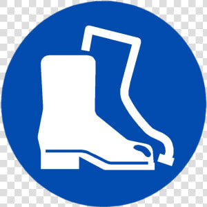 Feet Protection Symbol   Safety Footwear Sign  HD Png Download