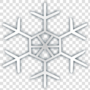 Snow Flake Icon 4   Snow Icon Png White  Transparent Png