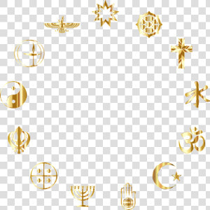 Silhouette  Black  Religion  Ethics  Morals  Symbols   Different Religion Symbols Transparent  HD Png Download