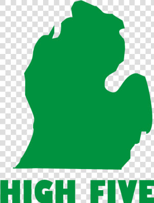 Michigan High Five Shirt   State Of Michigan High Five  HD Png Download