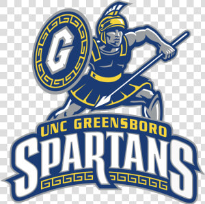 Unc Greensboro Spartans Logo  HD Png Download