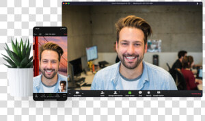 Zoom S Video conferencing Platform   Zoom Video Call  HD Png Download