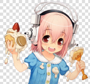 Super Sonico Child  HD Png Download