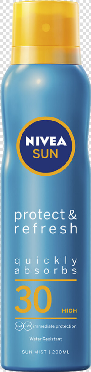 Nivea Sun Refresh And Protect  HD Png Download