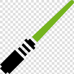 Lightsaber Green Icon   Star Wars Lightsaber Icon  HD Png Download