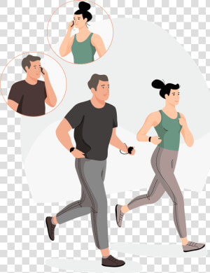 Jogging  HD Png Download