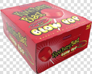 Charms Kiwi Berry Blast Blow Pop Box 48 Count   Box  HD Png Download